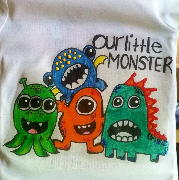 Party Monster onesie - Picture 1 of 2